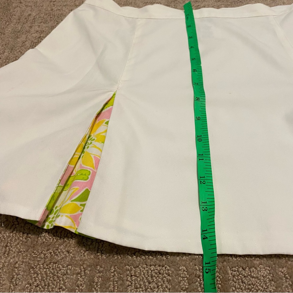 {Lilly Pulitzer} Lobb Mini Floral Tennis Skirt ~ Size 6 - Picture 11 of 16